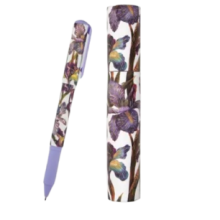 עט בקופסת קרטון גלילית דגם אירוס