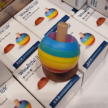 סביבון מתהפך צבעי הקשת