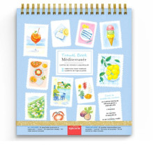 חוברת צביעה דגם הים התיכון