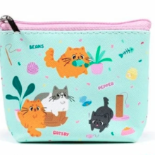 ארנקון חתולים רקע מנטה