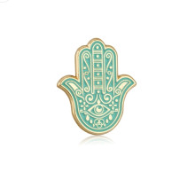 סיכת דש חמסה תכלת