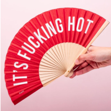 מניפה דגם It's fucking hot