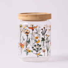 צנצנת פרחים וציפורים